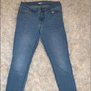 old navy super skinny ankle jeans